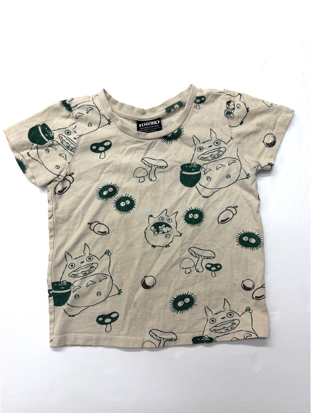 Studio Ghibli My Neighbor Totoro Kids Graphic T Shirt Size 4T